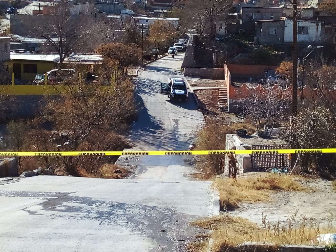 Dejan Encobijado En La Colonia Hermenegildo Galeana El Bordo