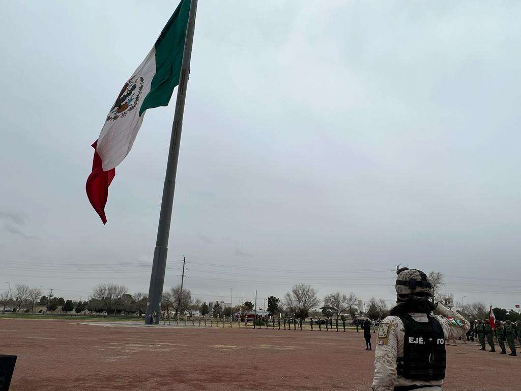 Realizan Primer Izamiento De Bandera Del A O El Bordo