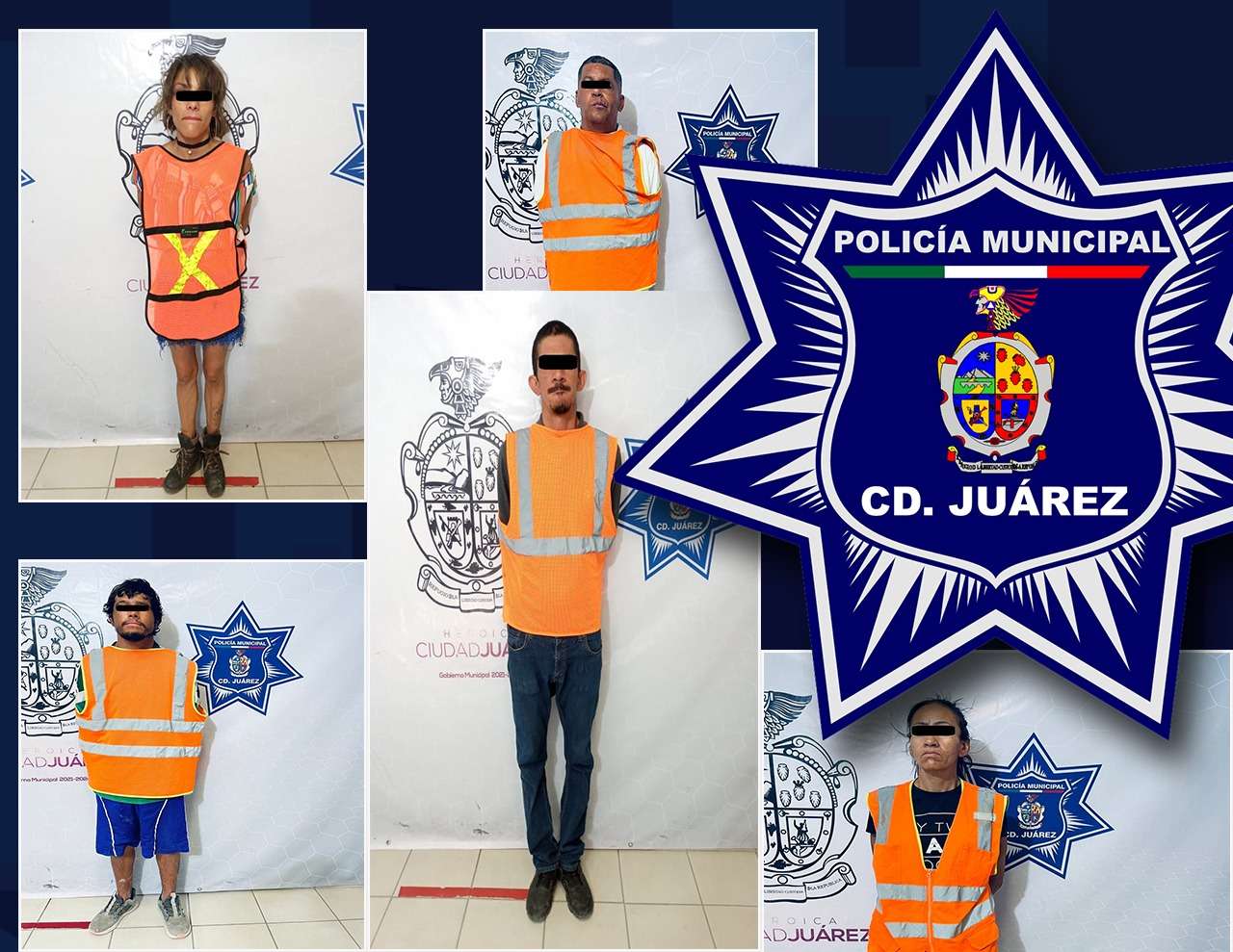 Arresta policía municipal a cinco con orden de aprehensión | El Bordo
