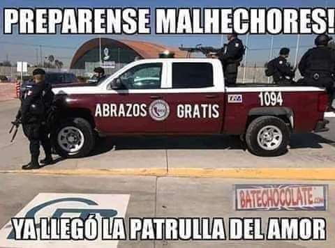 LA PATRULLA DEL AMOR
