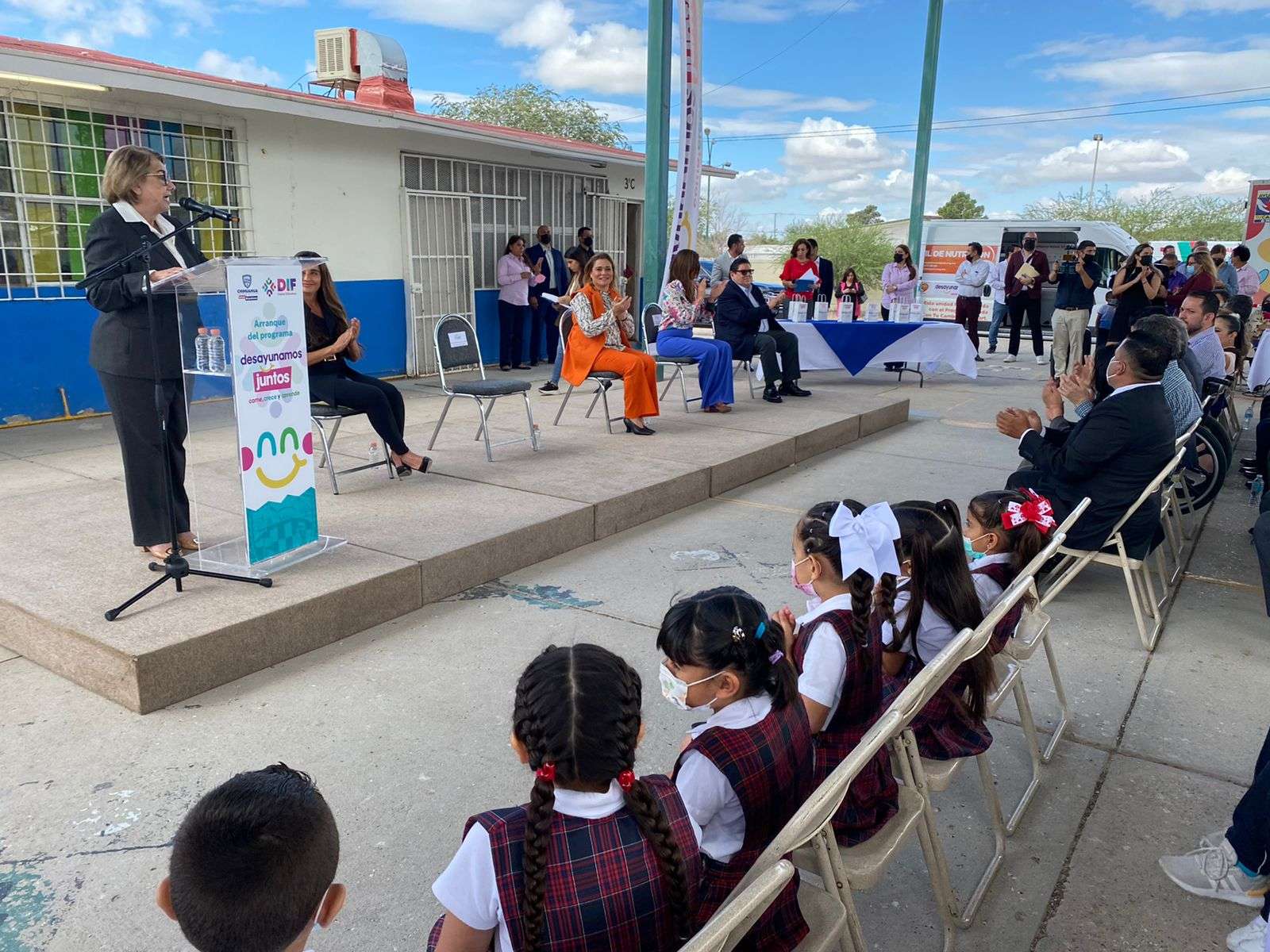 Arrancan programa para asegurar desayunos gratis en 251 escuelas de Juárez  | El Bordo