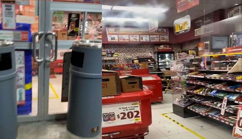 Oxxo congelado en el tiempo genera terror en TikTok