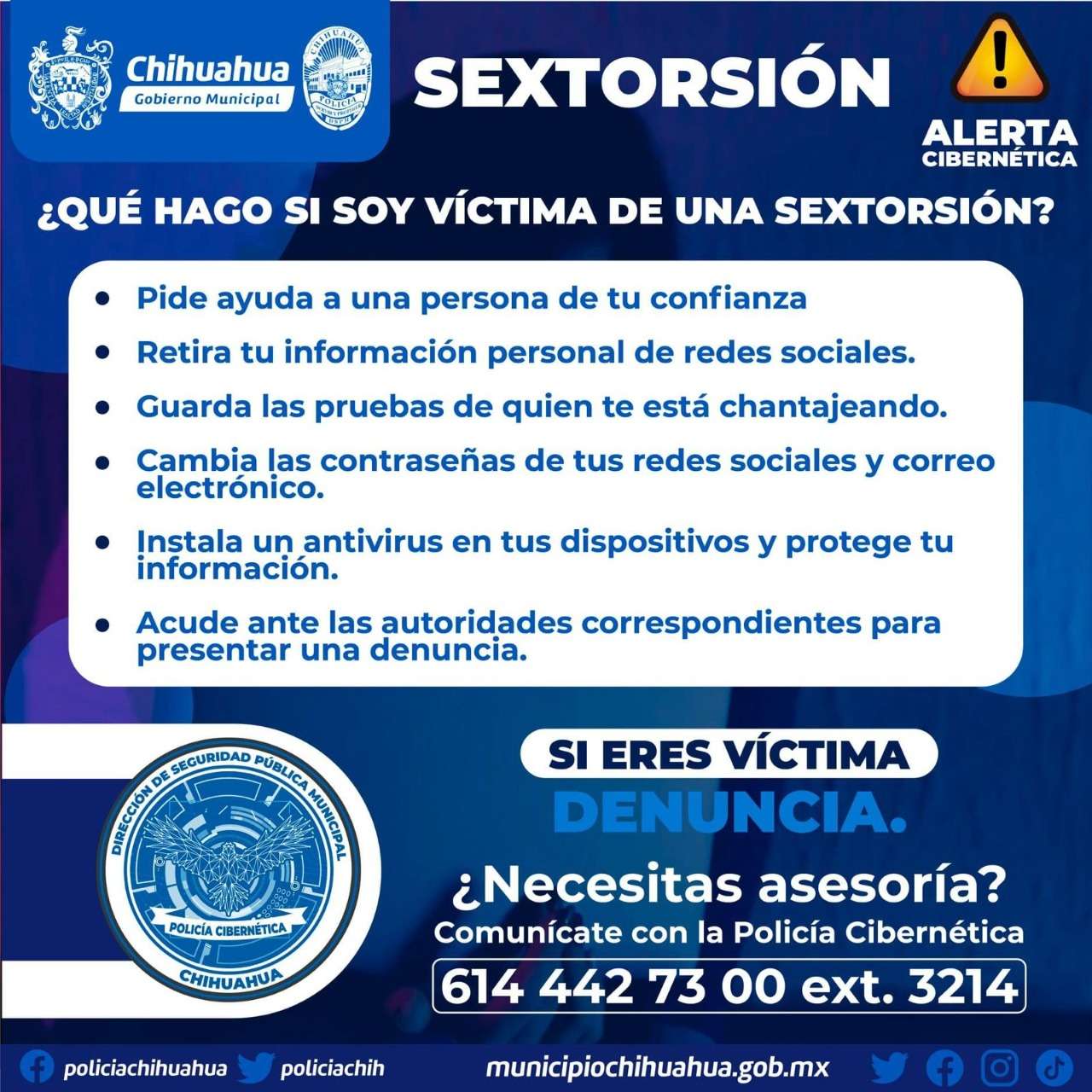 Sigue Las Recomendaciones De La Policía Cibernética Ante La Sextorsión El Bordo