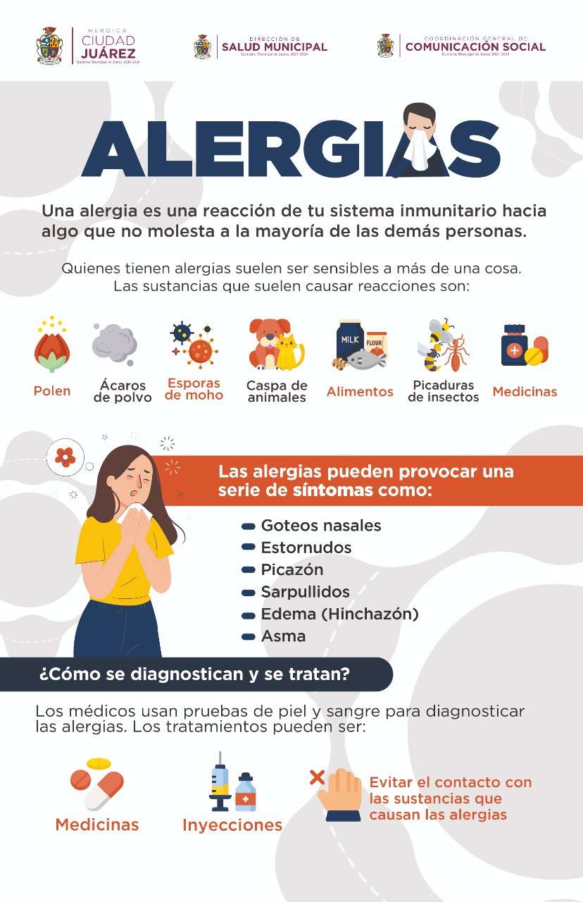 Explica salud medidas para prevenir alergias