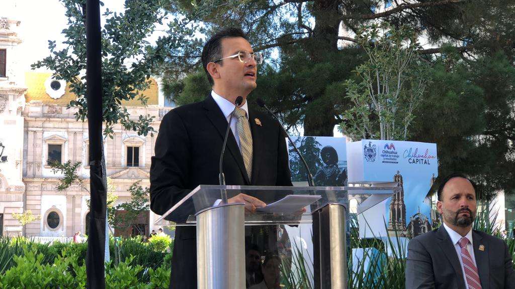 Encabeza Marco Bonilla aniversario de la fundación de Chihuahua | El Bordo
