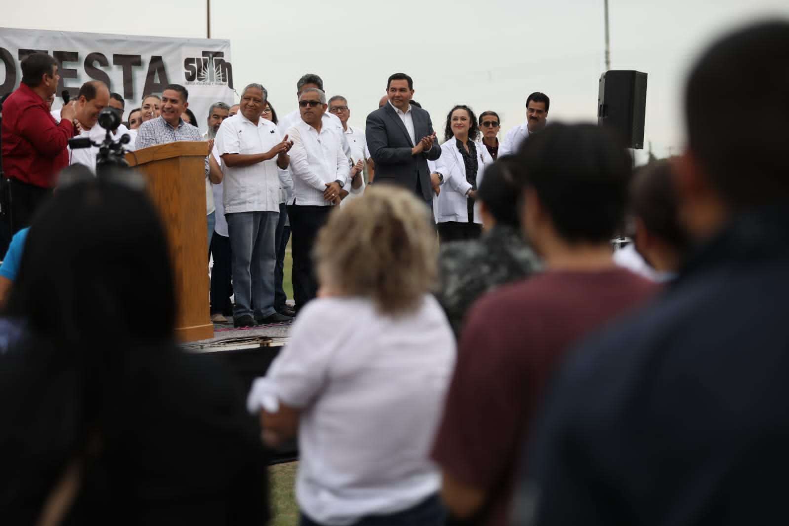 Toman protesta integrantes de la mesa directiva del SUTM | El Bordo