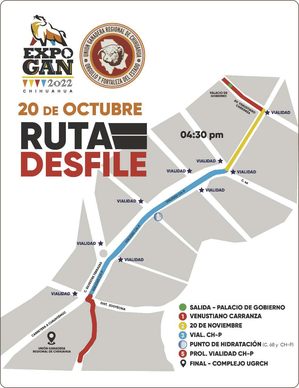 Inauguran hoy las ferias del Expogan 2022