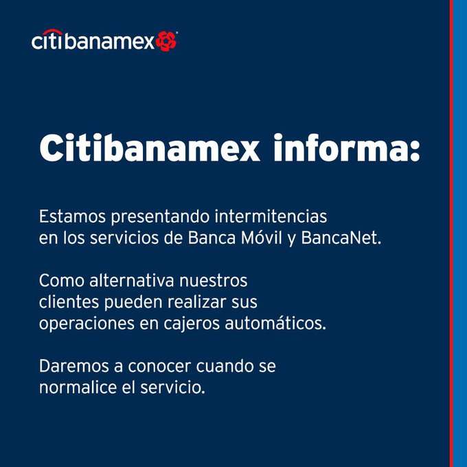 Falla Citibanamex, usuarios sin acceso a su dinero | El Bordo