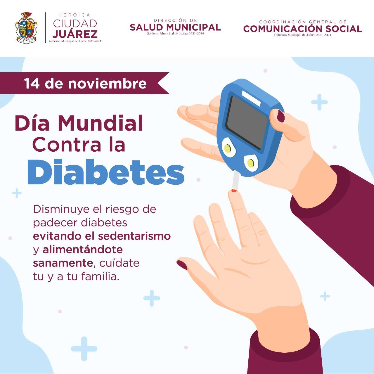 Conmemoran hoy el Día Mundial contra la diabetes El Bordo