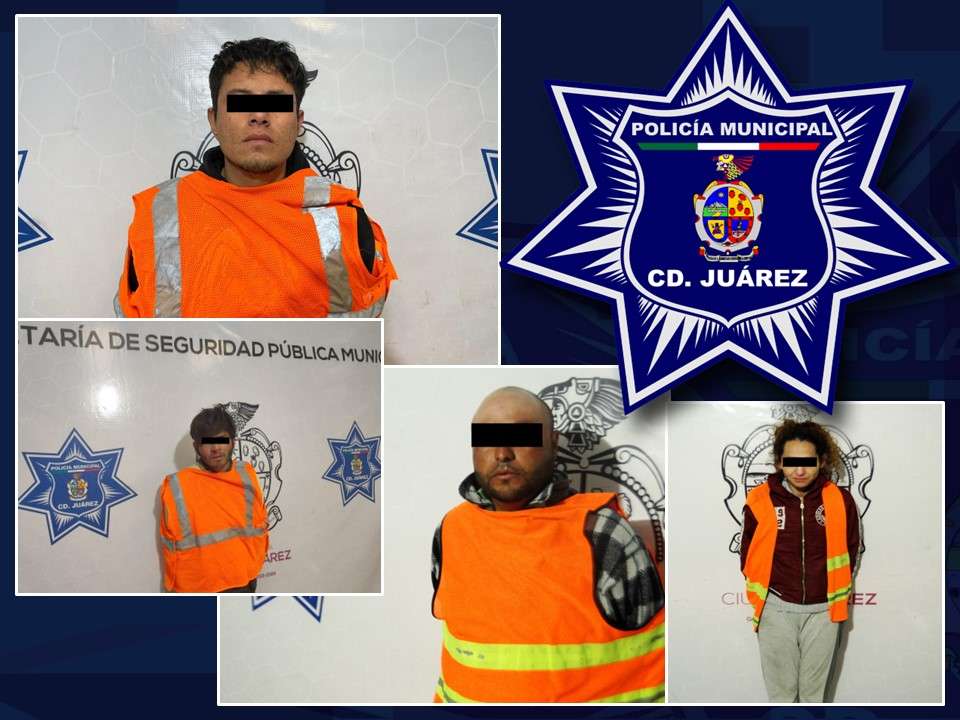 Arrestan a cuatro por violencia familiar | El Bordo