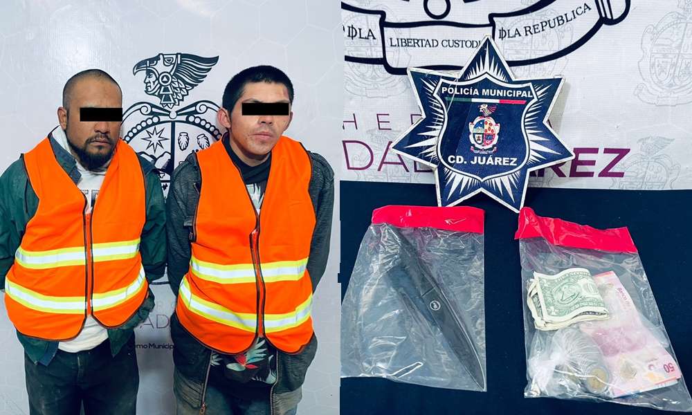 Detienen a dos por asalto a mano armada en comercio | El Bordo