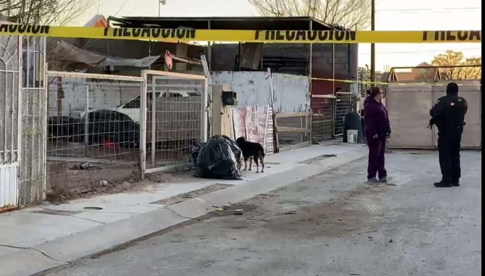 Hallan un feto en patio de casa en Senderos de San Isidro