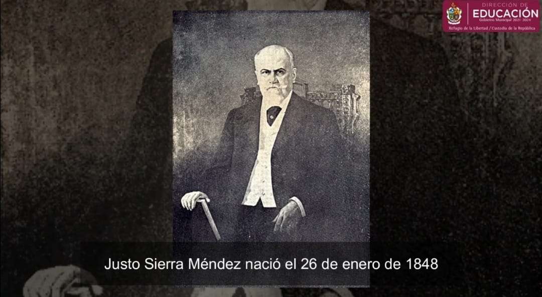 Publica Educación cápsula por el 175 aniversario del natalicio de Justo Sierra