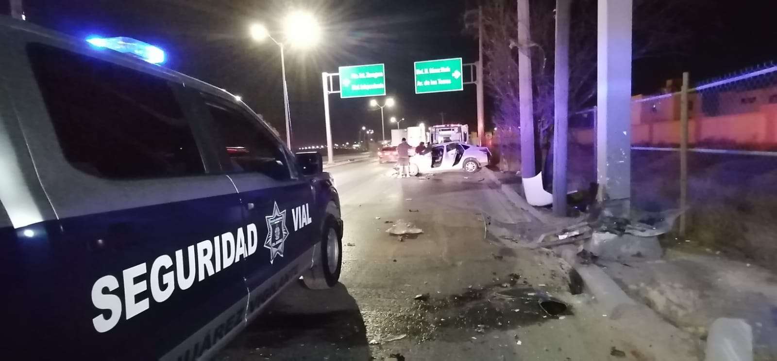 Mujer Resulta Lesionada En Aparatoso Choque En El Juan Pablo Ii El Bordo