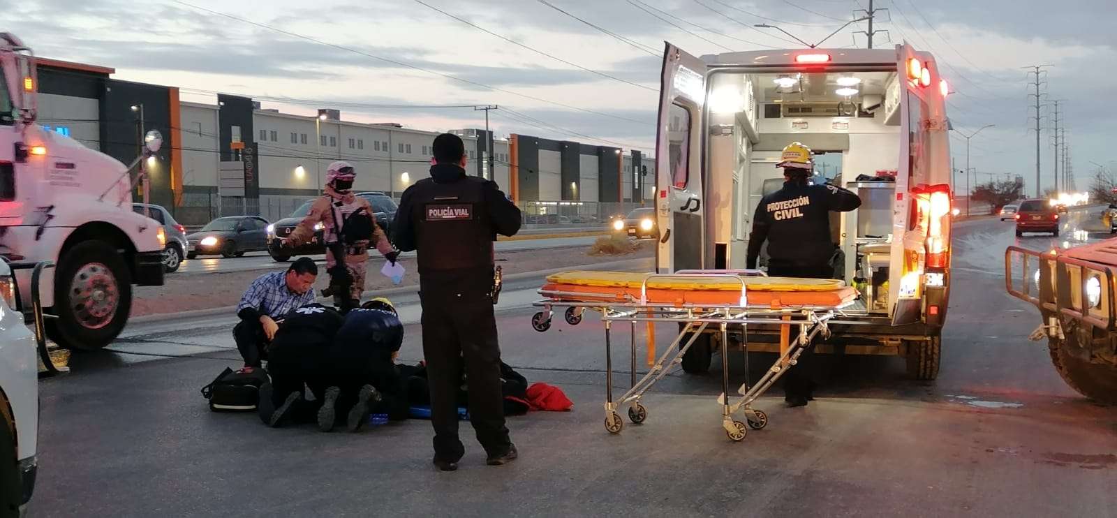 Conductor atropella a una mujer y se da a la fuga | El Bordo