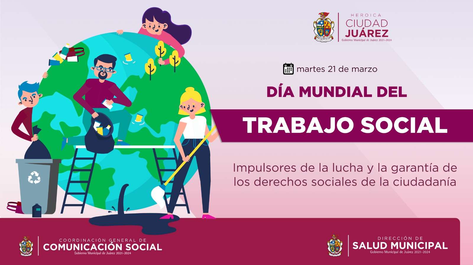 Conmemora Municipio el Día Mundial del Trabajo Social