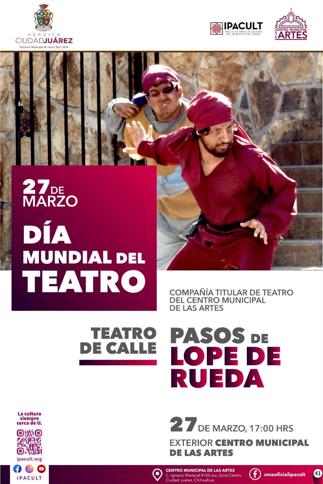 Celebran hoy el Día Mundial del Teatro