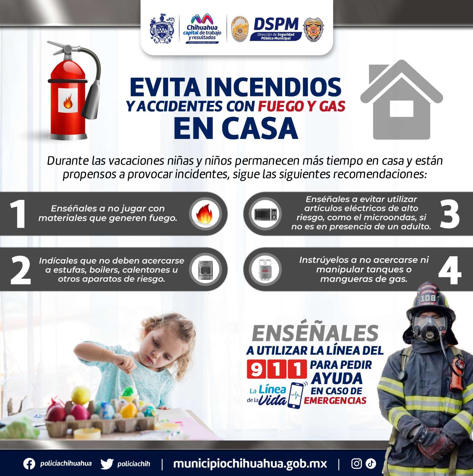 Difunden Bomberos Recomendaciones Para Prevenir Incendios En Casa El Bordo 2753