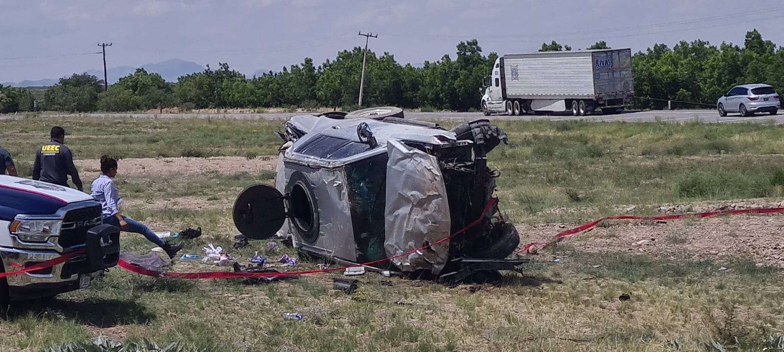 Identifican a fallecidas en accidente de carretera a Ciudad Juárez