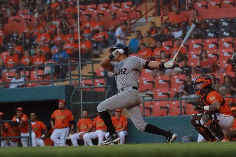 Mantienen Indios de Juárez liderato en el estatal de béisbol El Bordo