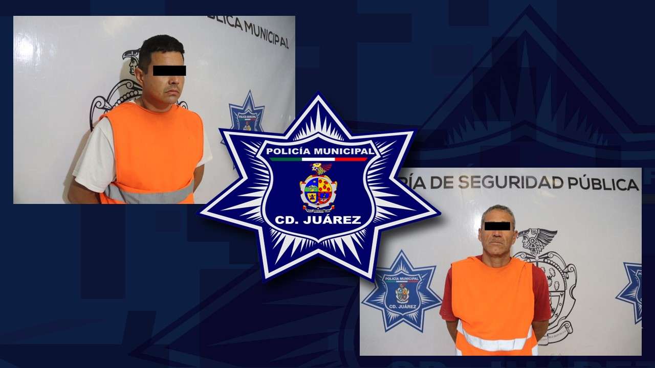 Policías Municipales arrestan a dos personas por el delito de violencia ...