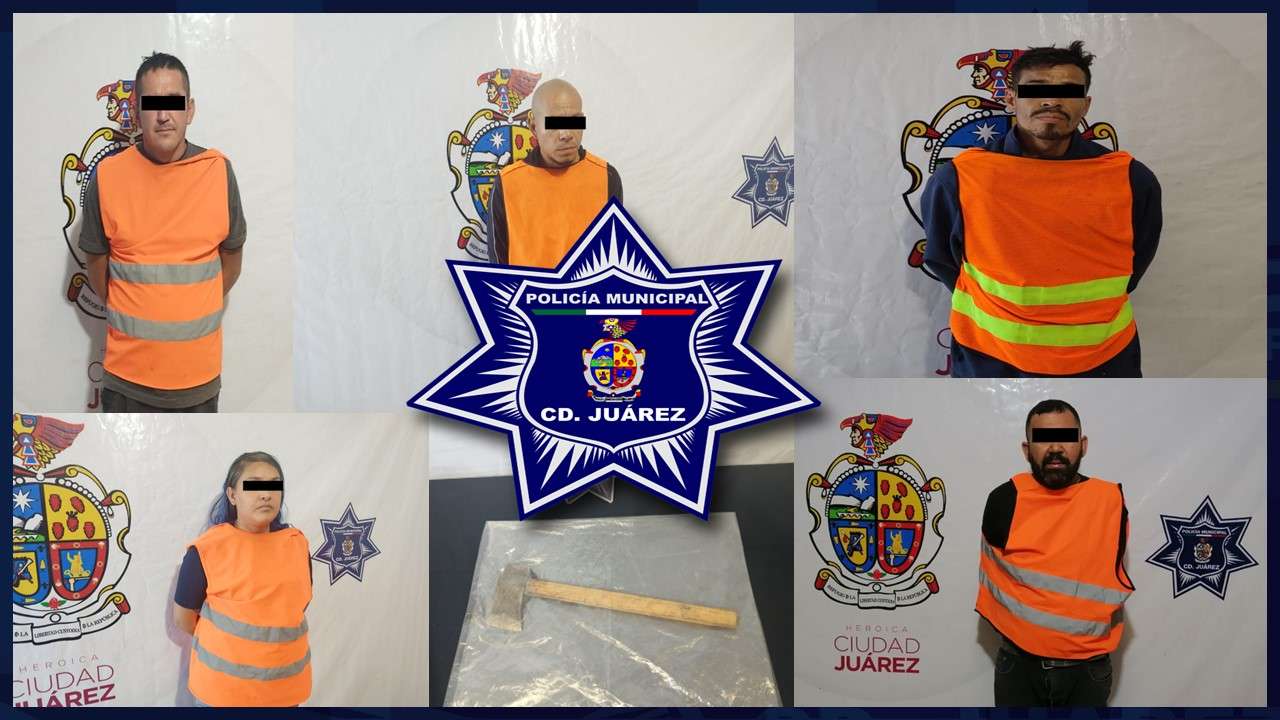 Arrestan a cinco personas por el delito de violencia familiar | El Bordo