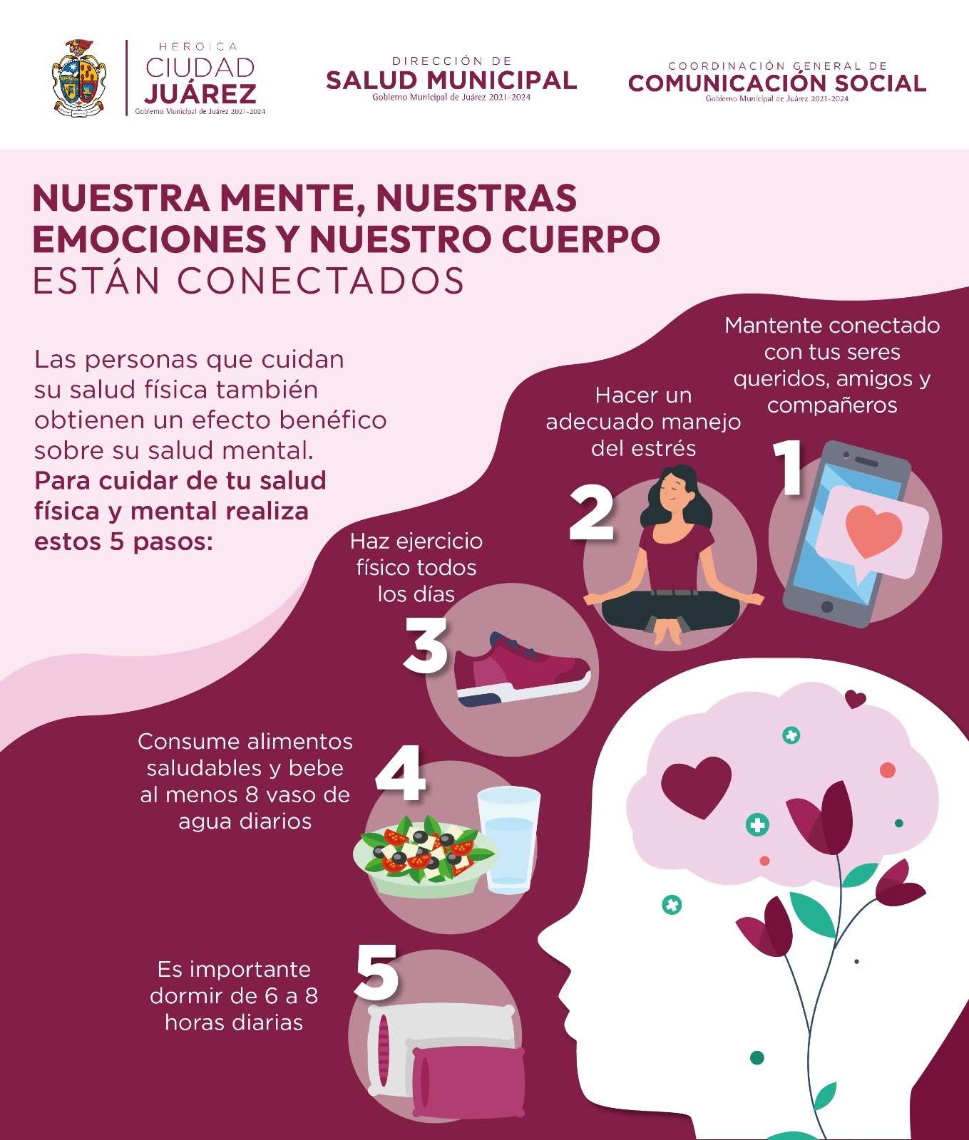 Llama Municipio a cuidar salud mental