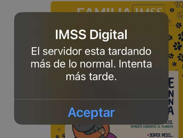 Caído el sistema digital para sacar citas en el Imss