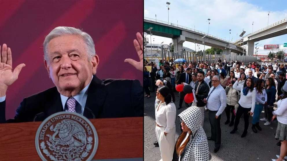 Es bajarle privilegios a los de arriba: Amlo ante protestas de PJF
