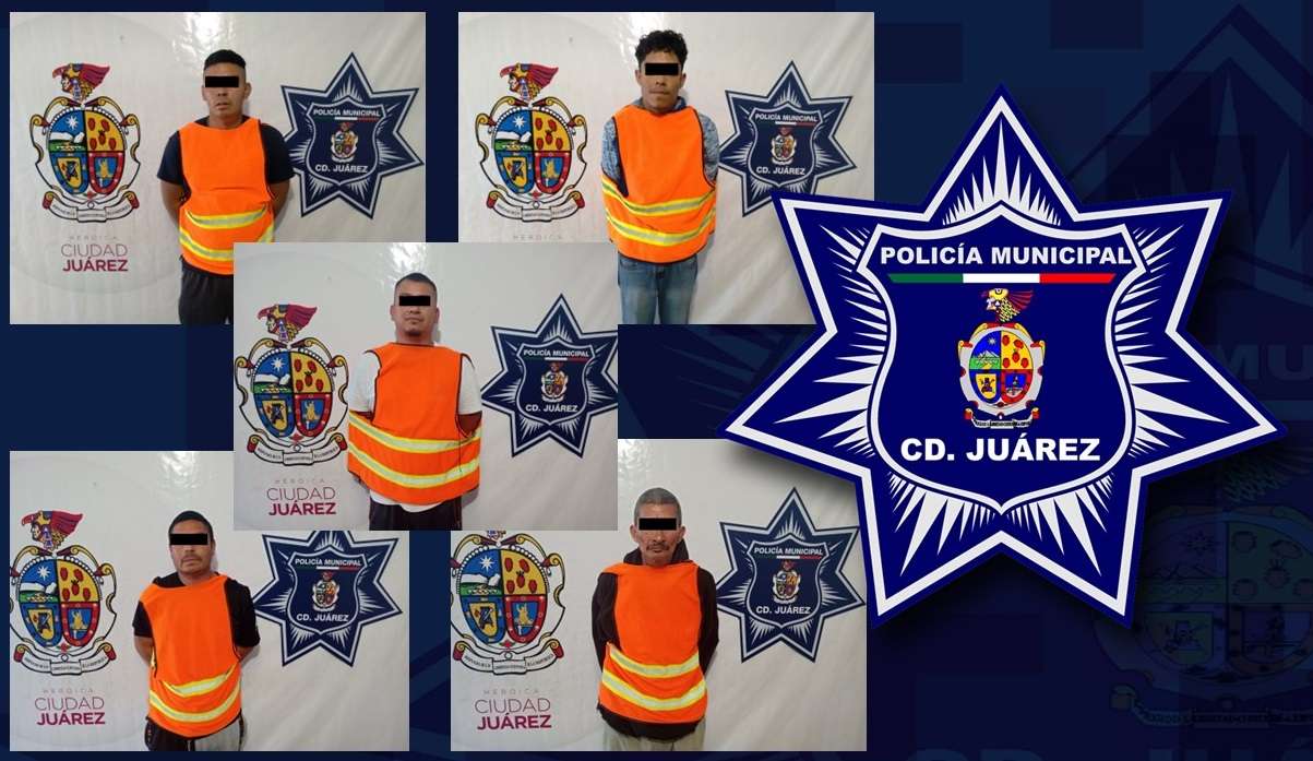 Detienen a cinco personas con orden de aprehensión | El Bordo