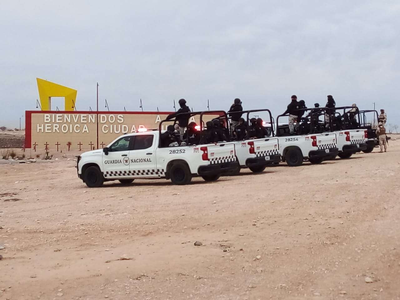 Llegan 400 elementos de las Fuerzas Federales para combatir la ...