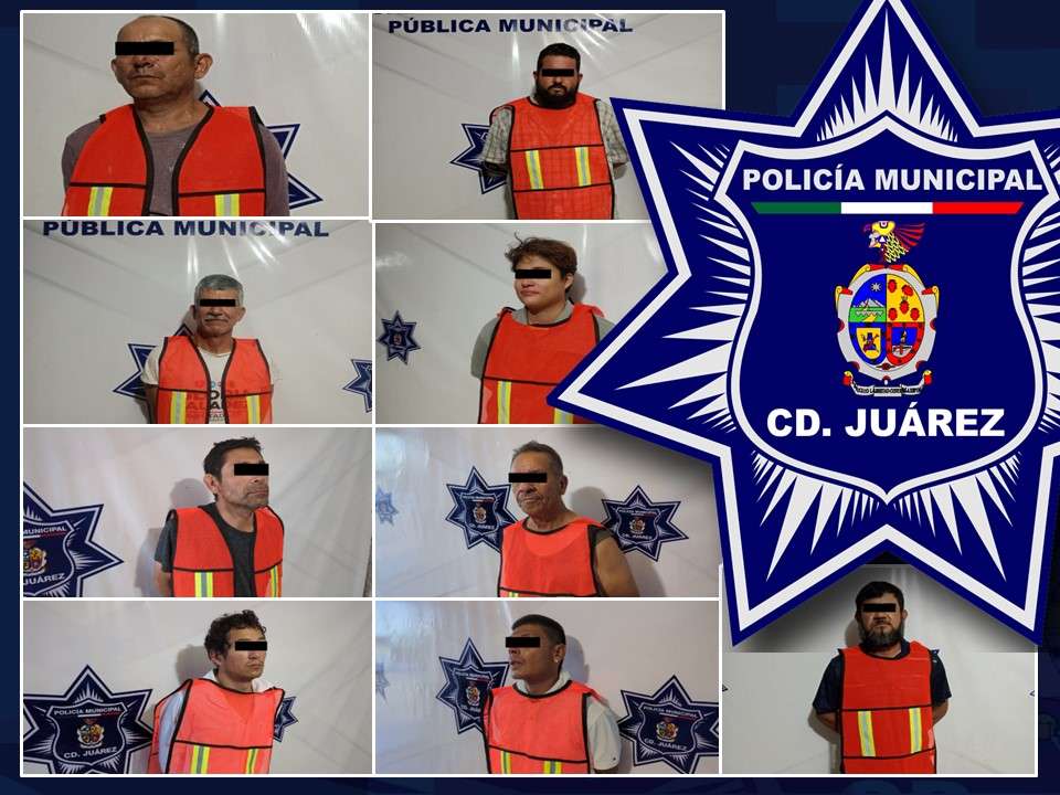 Arrestan a 9 por el delito de violencia familiar | El Bordo