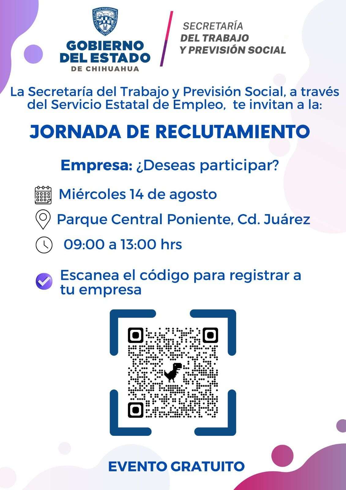 Realizan jornadas de empleo en el Parque Central