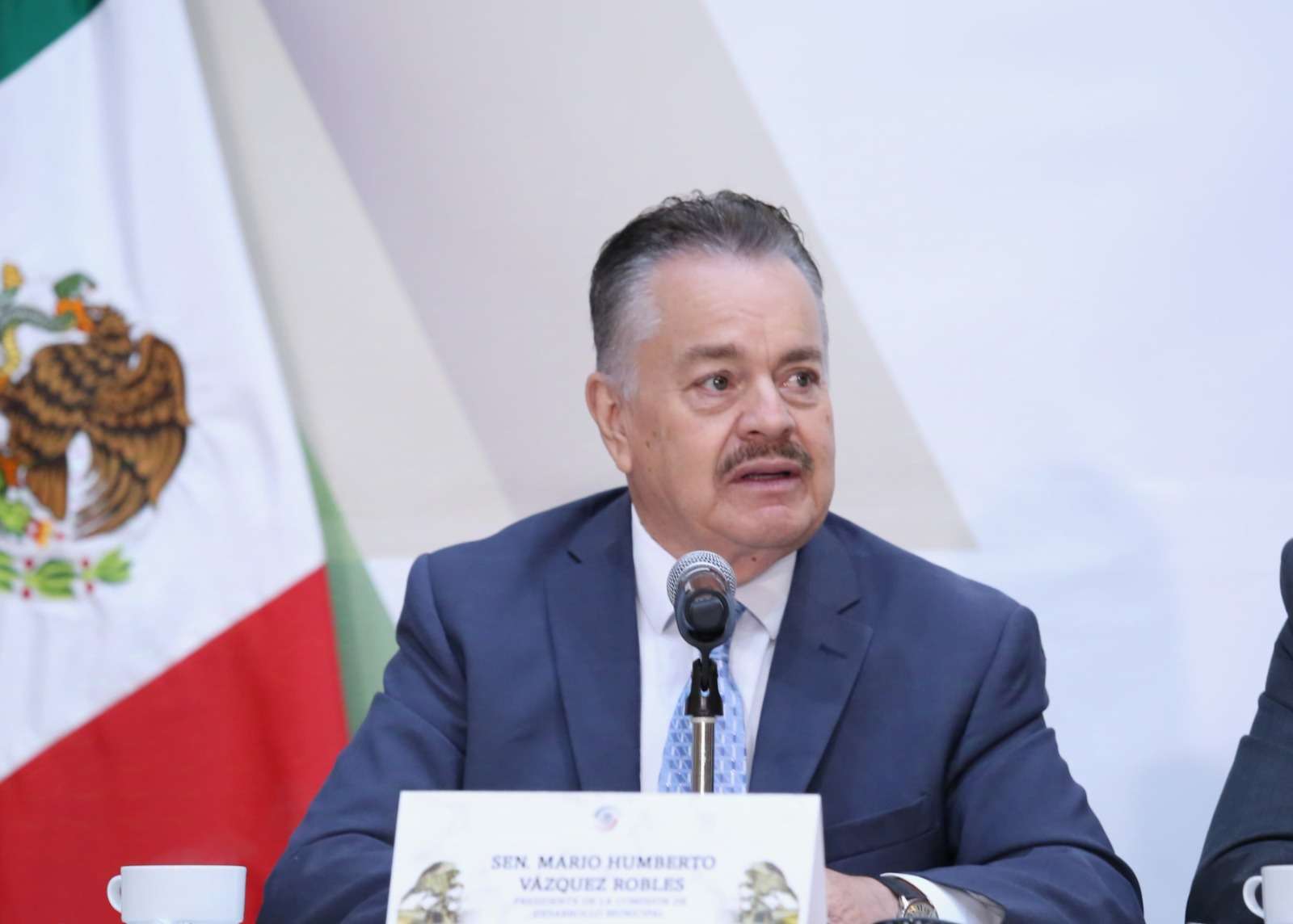 Vamos paso a paso en la ruta hacia la dictadura: senador Mario Vázquez 