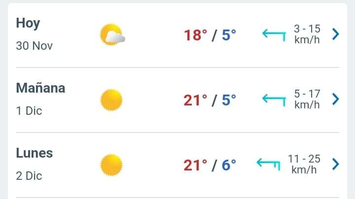 Prevén día nublado con temperaturas hasta de 18°C para hoy en Juárez