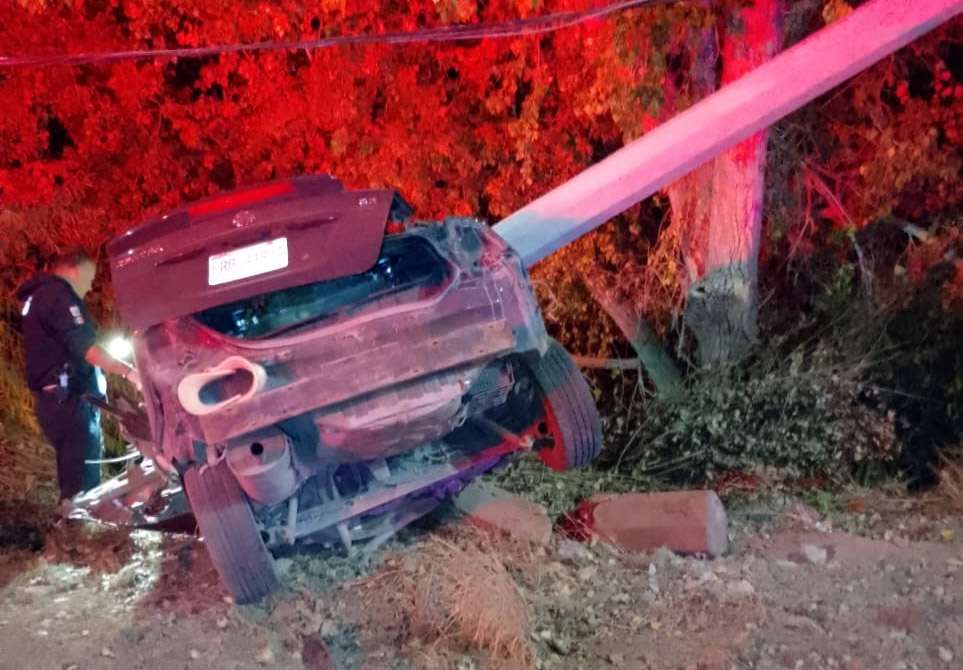 Choque en Meoqui deja 3 muertos; al parecer son policías de Delicias