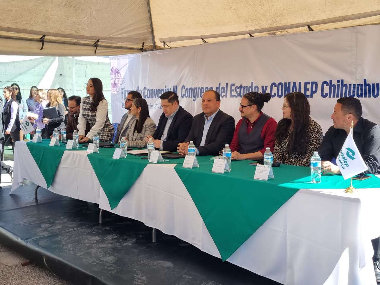 Firman convenio de colaboración el Congreso y Conalep | El Bordo
