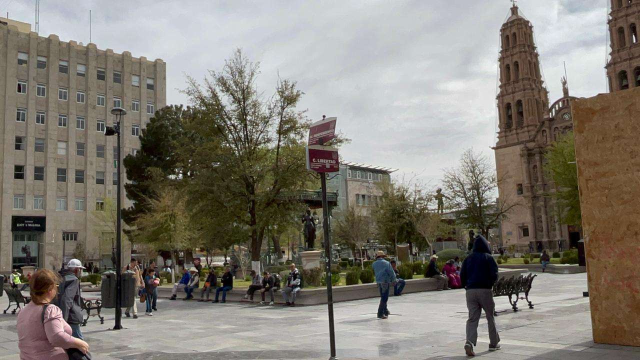 Azotan Fuertes Ráfagas De Viento En El Centro El Bordo