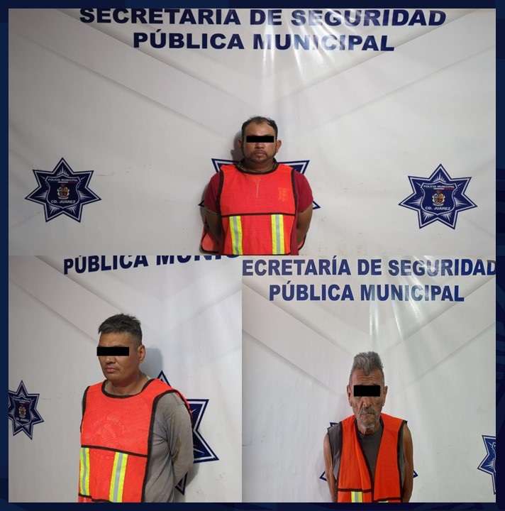 Capturan en diferentes hechos a 3 prófugos de la justicia