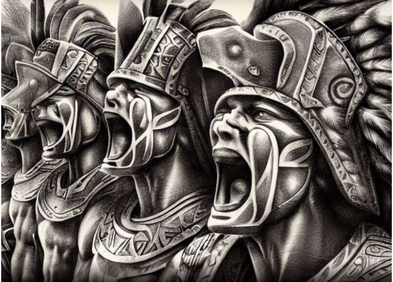 Mēxico... grito de guerra de los mexicas para darse valor
