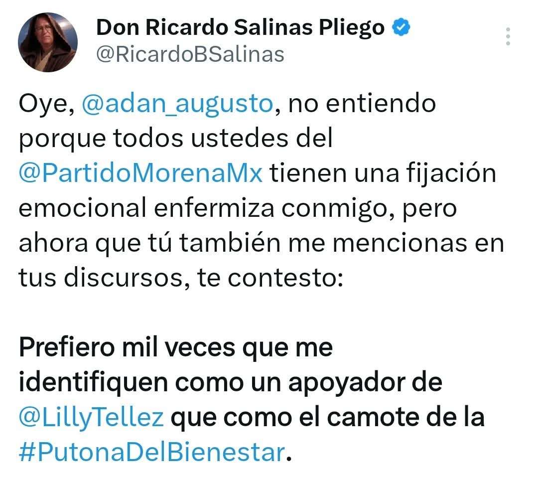 Chécate el pesado mensaje que enviaron a Adán Augusto
