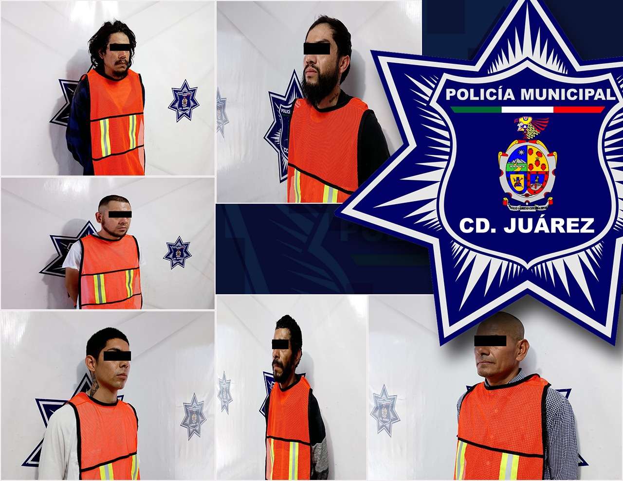 Detienen a seis prófugos de la justicia 