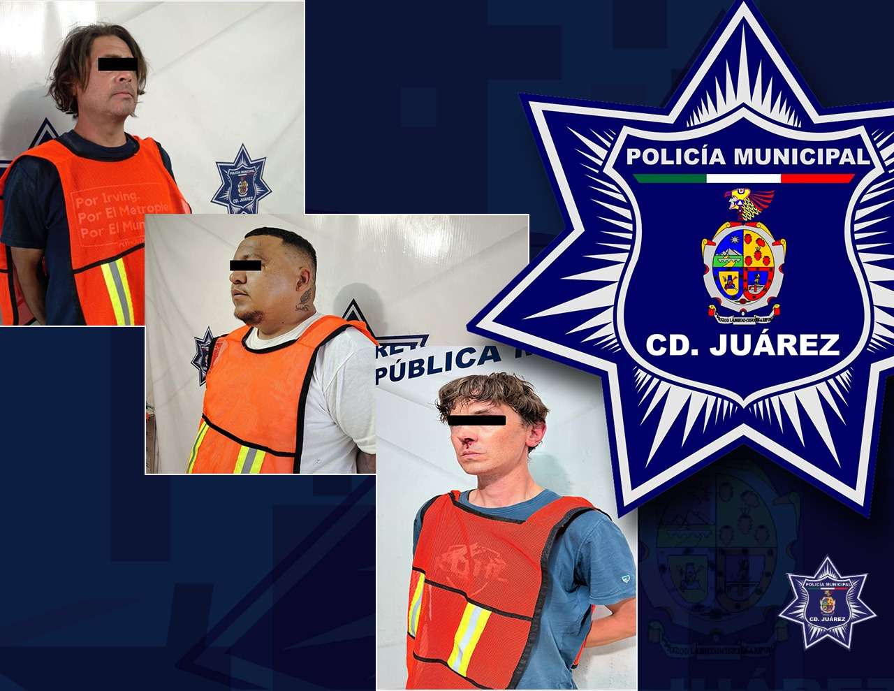 Arrestan a 3 por violencia familiar 