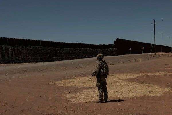 Crea EU 2 nuevas zonas militares ampliadas a lo largo de la frontera con México