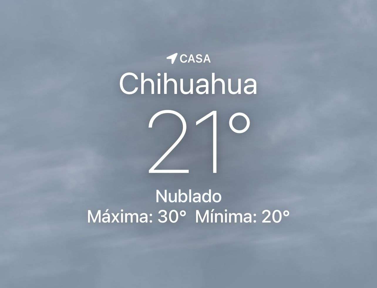 Sigue nublado con temperatura de 21 grados centígrados | El Bordo