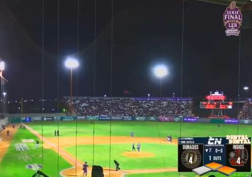 Empata de nuevo Indios a Dorados 4-4
