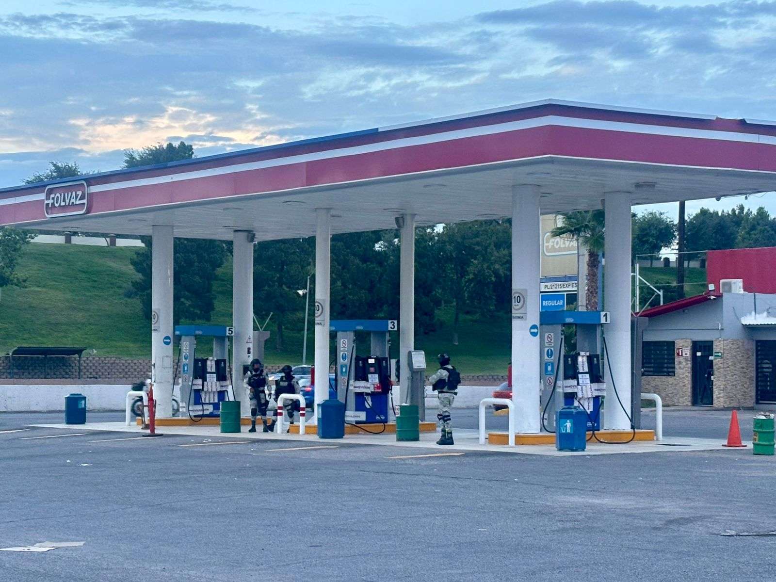 Concluye revisión federal a gasolinera Folvaz