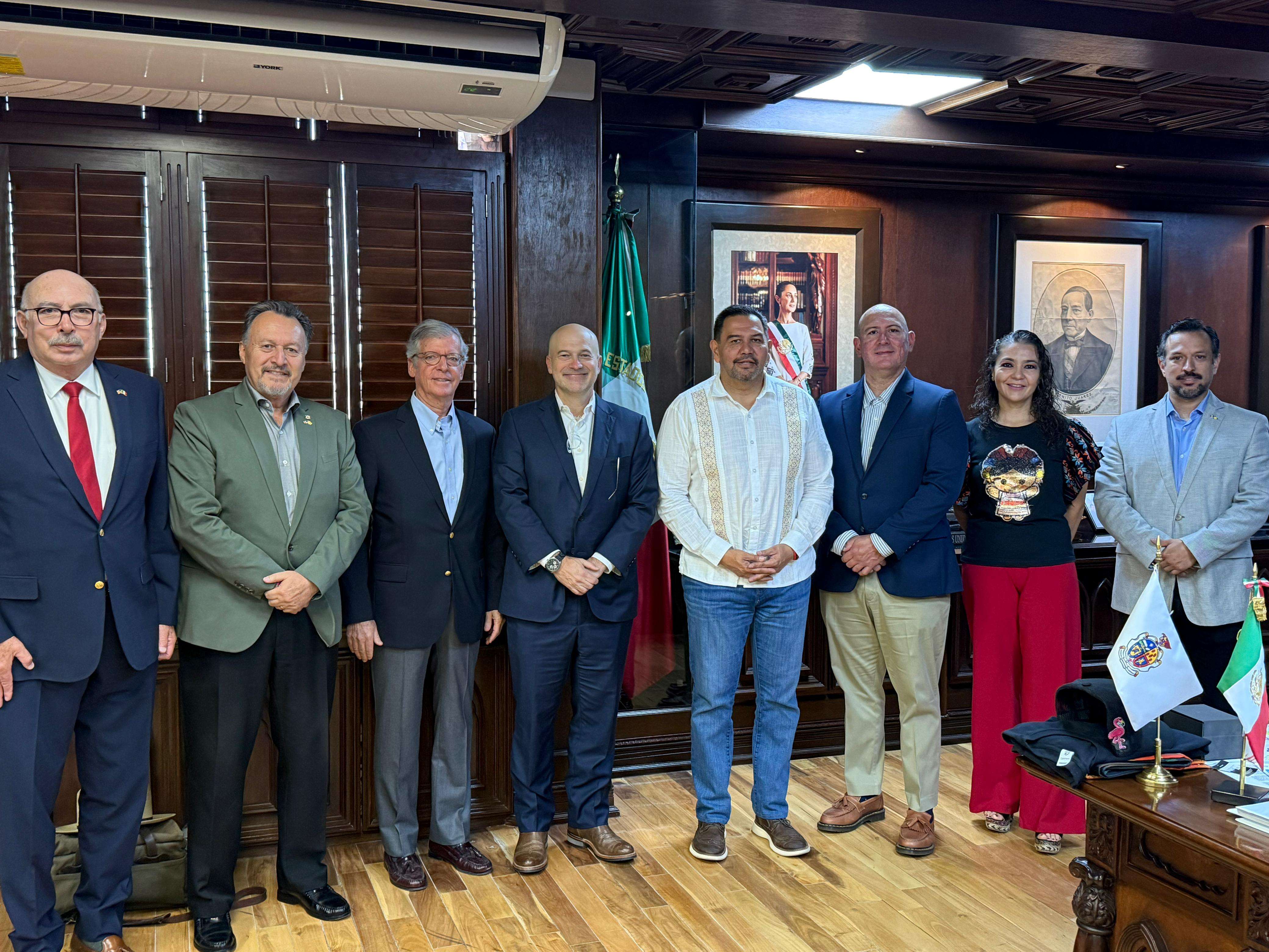 Presentan proyecto de centro digital que conectará Jerónimo–Santa Teresa con EE. UU.