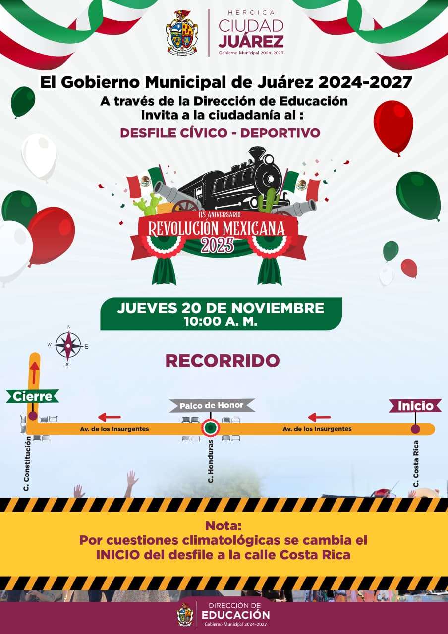 Realizan cambios a recorrido del Desfile de la Revolución Mexicana | El ...