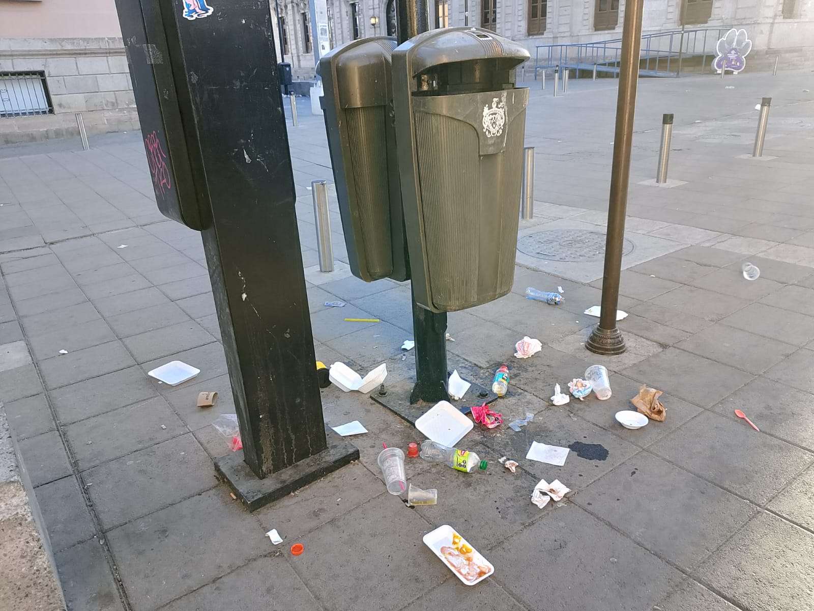 Invade basura el Centro Histórico | El Bordo